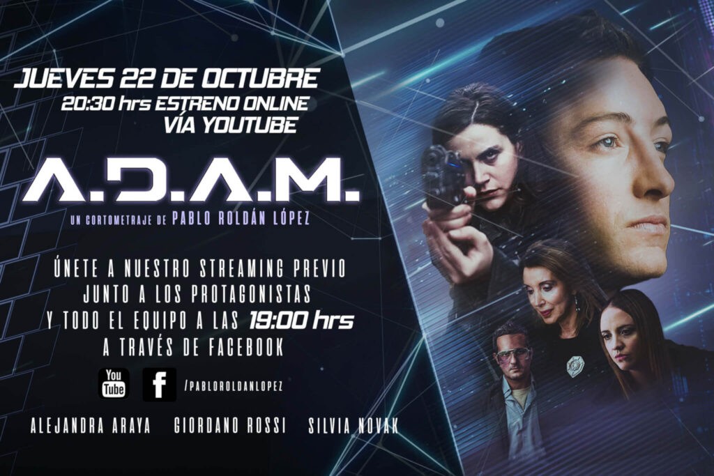 ADAM estreno 22 de octubre 2020